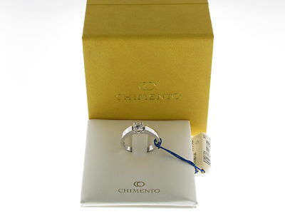 CHIMENTO CHIMENTO ANELLO SOLITARIO ORO BIANCO 18K 1AEE0072G5140 