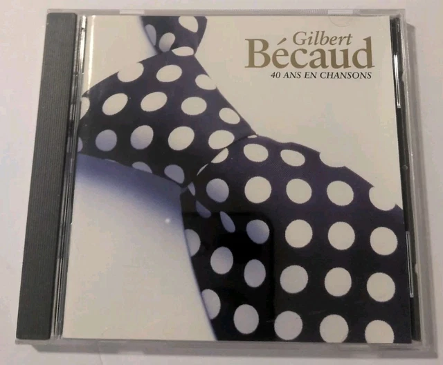 40 ANS EN Chansons by Gilbert Bécaud (CD, Dec-1999, Emi) B26 £13.73 ...