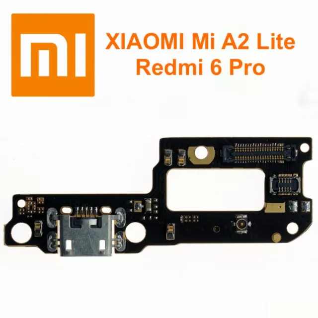 Nappe Prise Usb Connecteur De Charge Xiaomi Mi A2 Lite / Redmi 6 Pro - Neuf