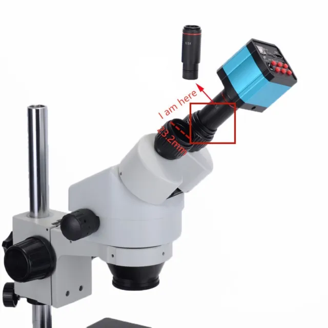 Adattatore microscopio professionale per fotocamera CCD migliora la tua osservazione