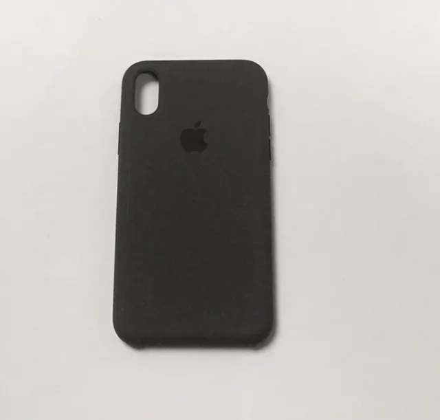 Genuine Apple iPhone X Silicone Case DARK OLIVE Unboxed