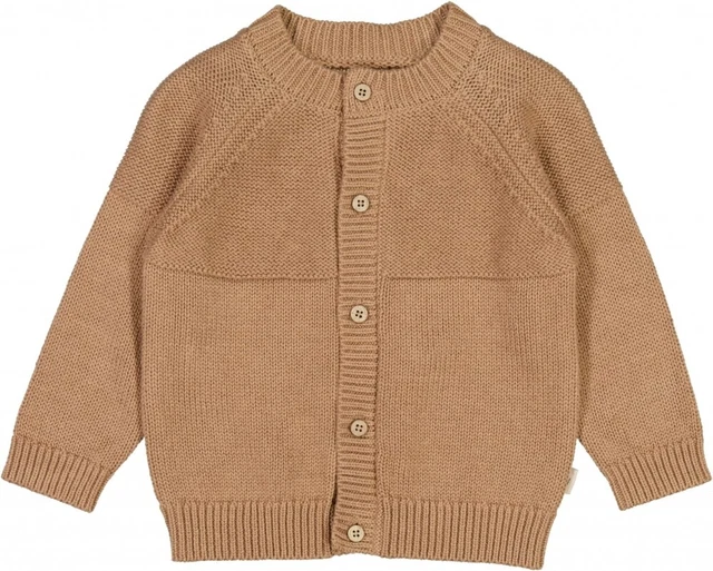 Cardigan Wheat Ragazzi Maglia Cardigan Eddy Affogato