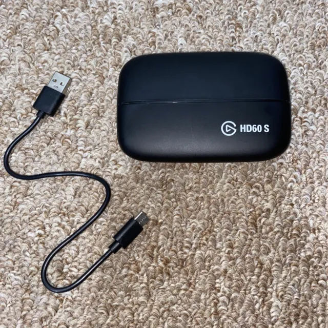 Elgato HD60 S Video Capture Card 1080P - Works Great (Main Unit Only)