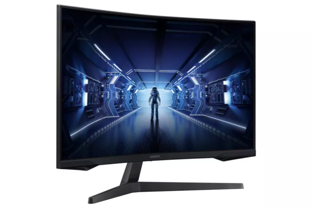 Samsung Bildschirm Gaming Monitor G5 27 Zoll 2K VA LED 1ms 144Hz 1000R HDMI DP