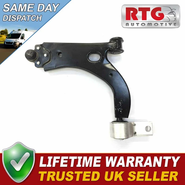 Pair Front Left & Right Suspension Wishbone Control Arms For Renault Clio MK3 2005+ | OE Quality