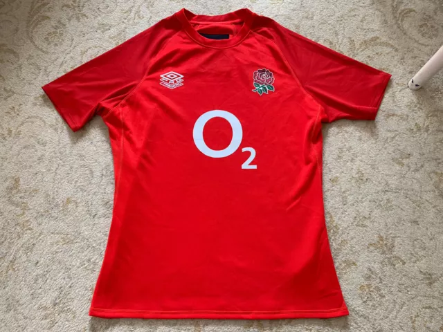 England Rugby Canterbury Player Issue Training Shirt Size XL