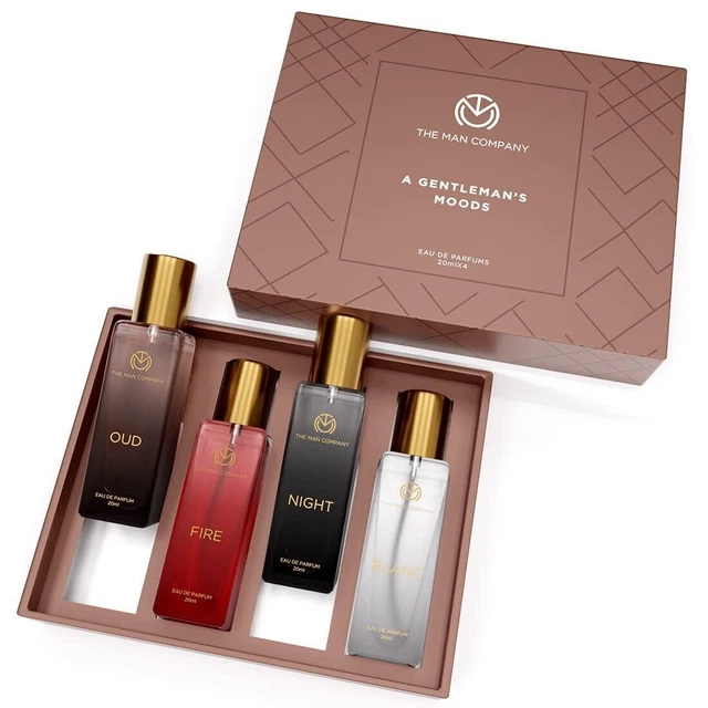 The Man Company Specially Curated Perfume Gift Set for Men A 20 ML Set of 4