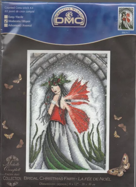 DMC Cross Stitch kit - Bridal Christmas Fairy