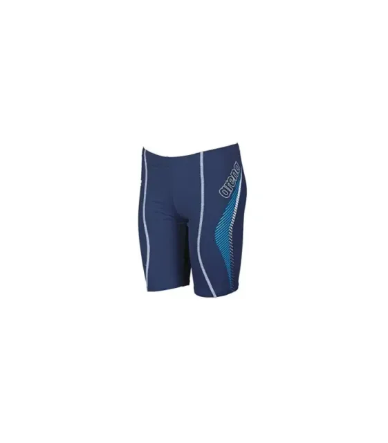 ARENA Jungen Badeshorts Schwimmshorts, Simmetry JR Jamm, Blau, D 140, UK/USA 26