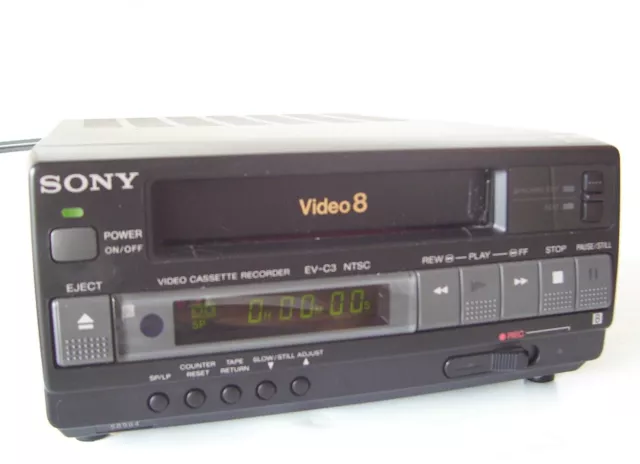 SONY EV-C3 Video8 8mm Video 8 HiFi Player Recorder  new capacitors