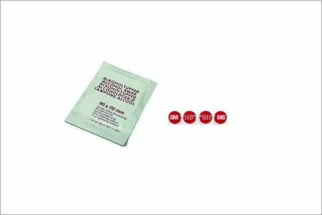 8x cuscinetti adesivi per disco di parcheggio elettronico Needit PARK LITE 2 set