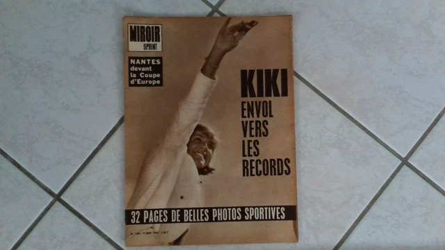 MIROIR SPRINT DU 9/09/1957; Gp de Genève; Anquetil/ François Thébaud