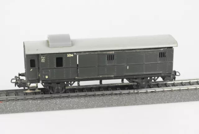 MÄRKLIN 329/4 Spur H0 Gepäckwagen Pwi, DB, Epoche III, Blech