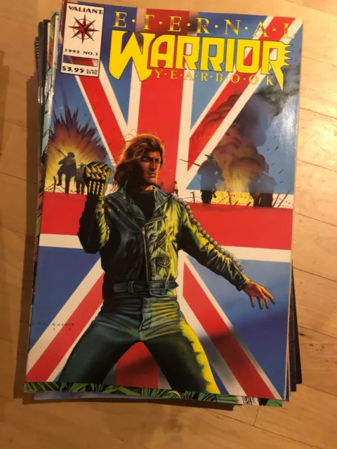 Valiant Comic Book Eternal Warrior Yearbook 1 + Issue 15 16 17 19 X5 Set Lot