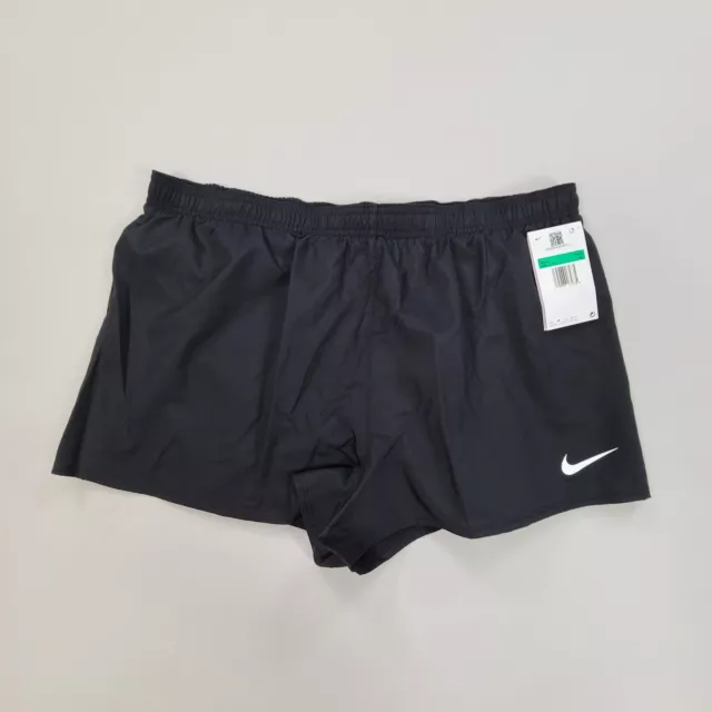 Nike Shorts Adult Extra Large Black Running Dri-Fit Athletic Outdoors Mens