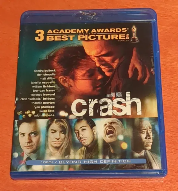 Crash Blu-ray Sandra Bullock  Don Cheadle  Matt Dillon  Brendan Fraser  Howard