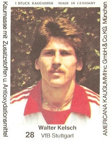 Walter Kelsch * VfB Stuttgart * 3 Sammelbilder Americana Fußball Bundesliga 1979