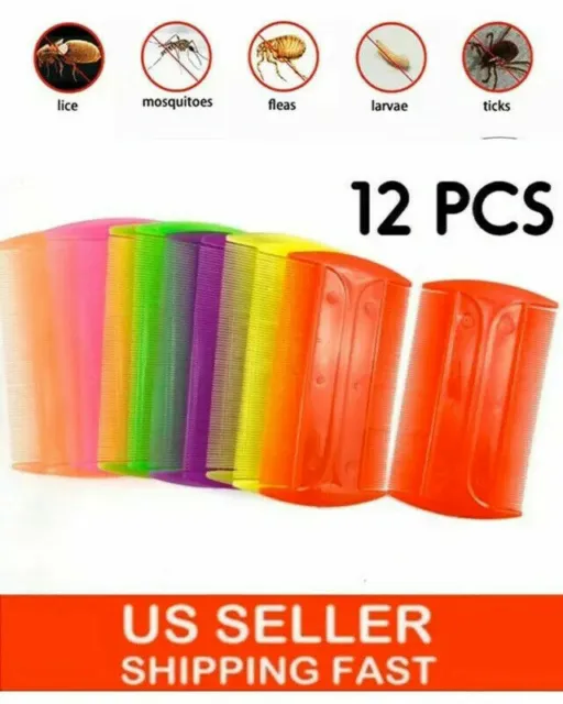 Lice hair comb - All 12 PCs The Best Head Lice Comb, Nit ticks Dust Hair Combs