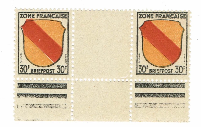 Briefmarken Deutschland ab 1945 Franz. Zone