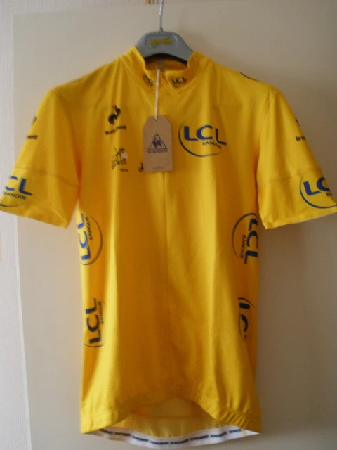 Maillot jaune Tour de France cycling velo trikot Vollering (Neuf (Voir