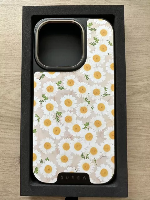BURGA Elite -  iPhone 14 Pro case - Daisy pattern
