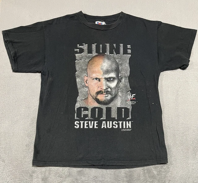 Stone Cold Steve Austin 3:16 WWF Wrestling Vintage 90s TNT T Shirt Sz-L Kane WCW