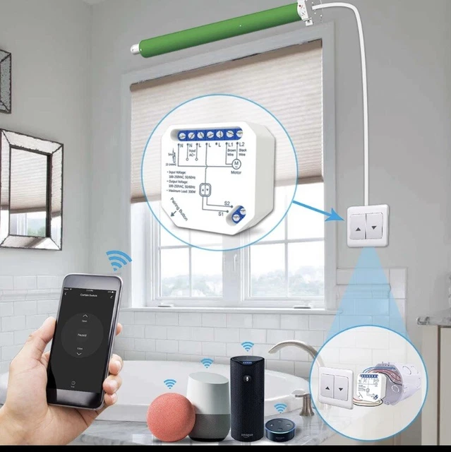Commande volet roulant RF et WiFi