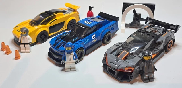 LEGO SPEED CHAMPIONS Set: 75909 McLaren P1 75892 McLaren Senna