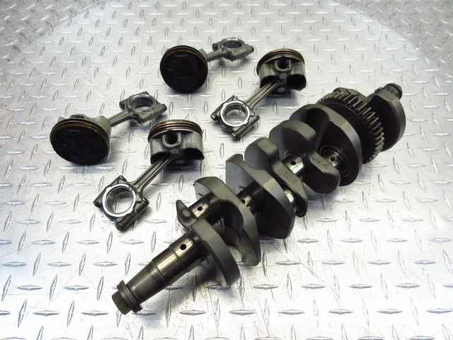 2003 03-05 Yamaha R6 YZFR6 Crankshaft Crank Connecting Rods Pistons OEM