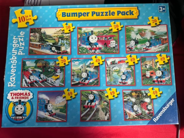 Thomas and Friends Bumper Puzzle Pack Ravensburger Childrens Puzzles Complete