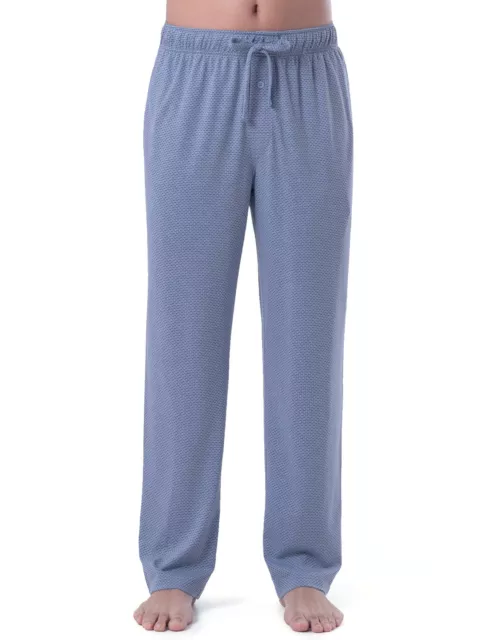 George Men's Heather Blue Breathable Mesh Knit Sleep Pajama Pants MANY SIZES