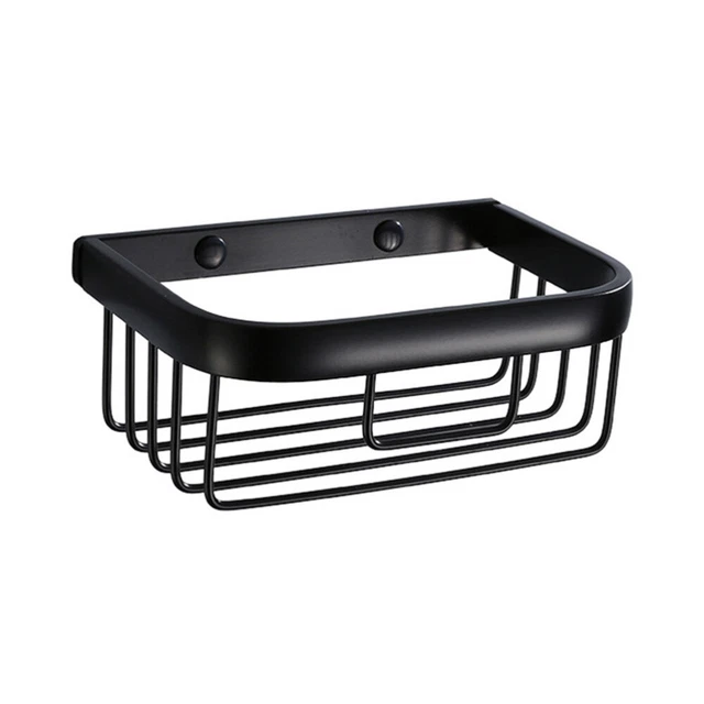Organizador de estante de baño con soporte de maquillaje cesta de alambre a prueba de óxido