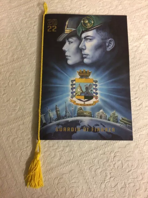 Calendario Guardia di Finanza 2022