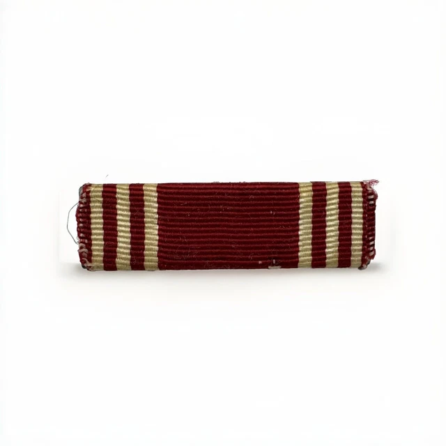 VINTAGE WW2 US Army Good Conduct Ribbon Bar Red White Stripe £6.48 ...