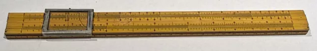 Tavernier-Gravett Slide Rule 1923 Made in France