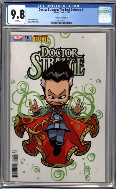 DOCTOR STRANGE THE BEST DEFENSE #1 (2019 Marvel) CGC 9.8 NM/M SKOTTIE YOUNG VARI