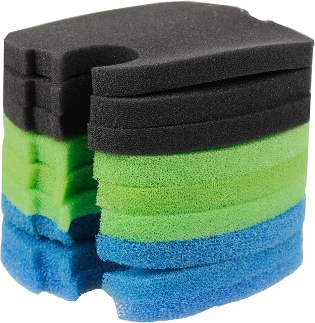 AQUANEAT 9 Pcs Replacement Aquarium Canister Filter Pads Compatible with SUNSUN