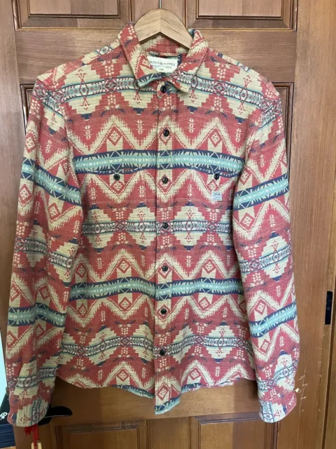 Denim & Supply Ralph Lauren shirt Mens ( Large ) Aztec Southwestern Style