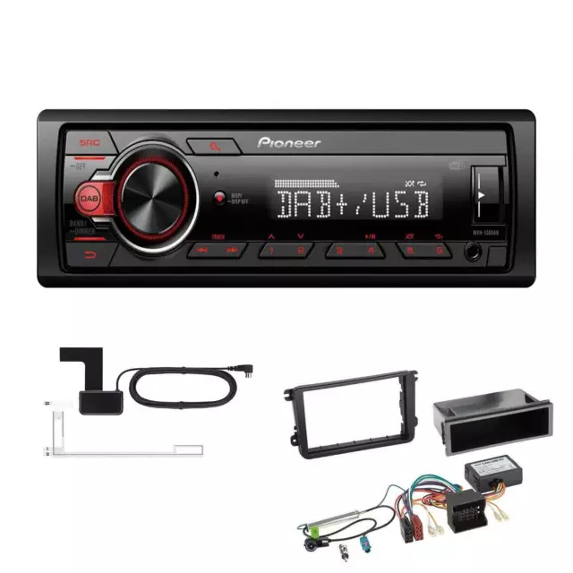 Autoradio - PIONEER - MVH-330DAB - USB - DAB+ - AUX - Bluetooth - Cdiscount  Auto