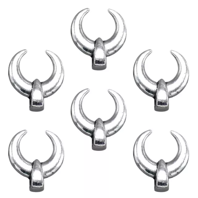 Anhänger zur Schmuckherstellung 100 stücke Legierung Ox Hörner Anhänger Charme D