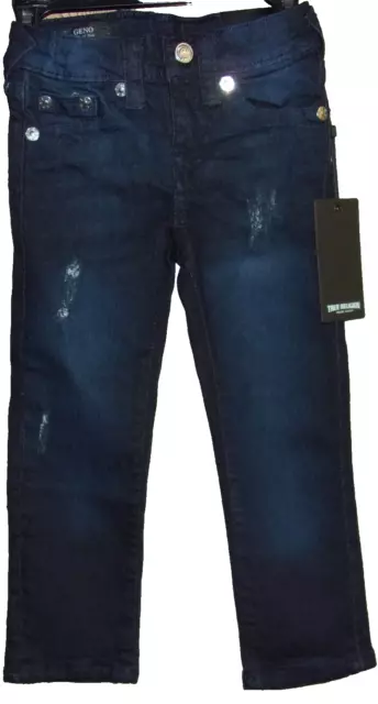 True Religion Dark Blue Relaxed Slim Jeans Size: 4 NWT $79