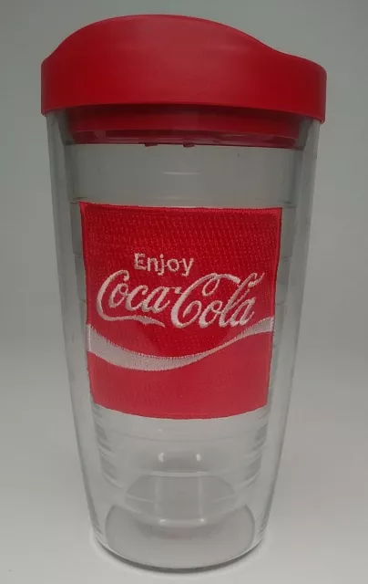 Tervis Coca Cola Tumbler Mug Travel Cup w/ Lid Dishwasher Safe USA Made 16oz