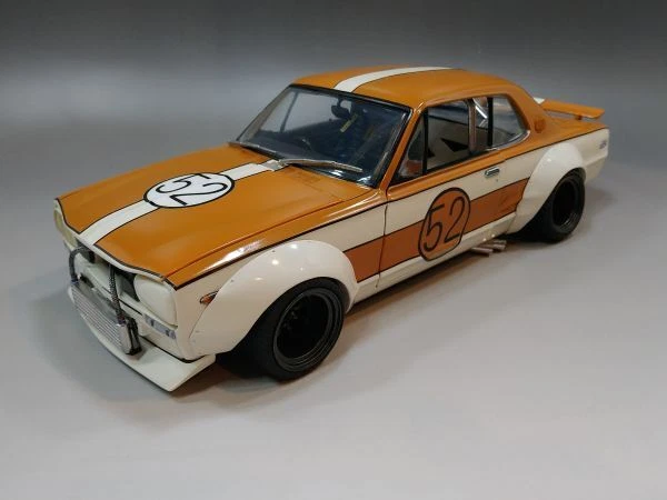 Voiture Miniature Nissan Skyline 2000GT-R KPGC10 1/18 Kyosho - état Neuf, Collection Circuit