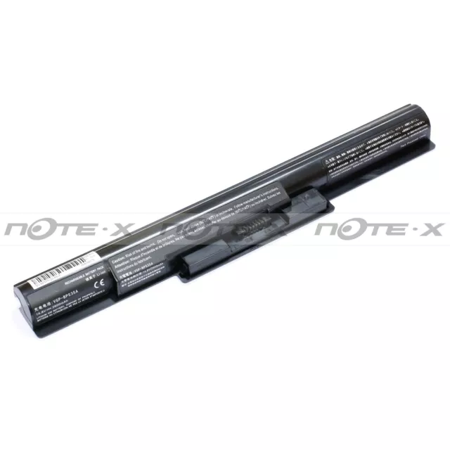 Batterie pour SONY VAIO SVF1521B6E SVF1521B7E SVF1521C2E 14.8V 2600MAH