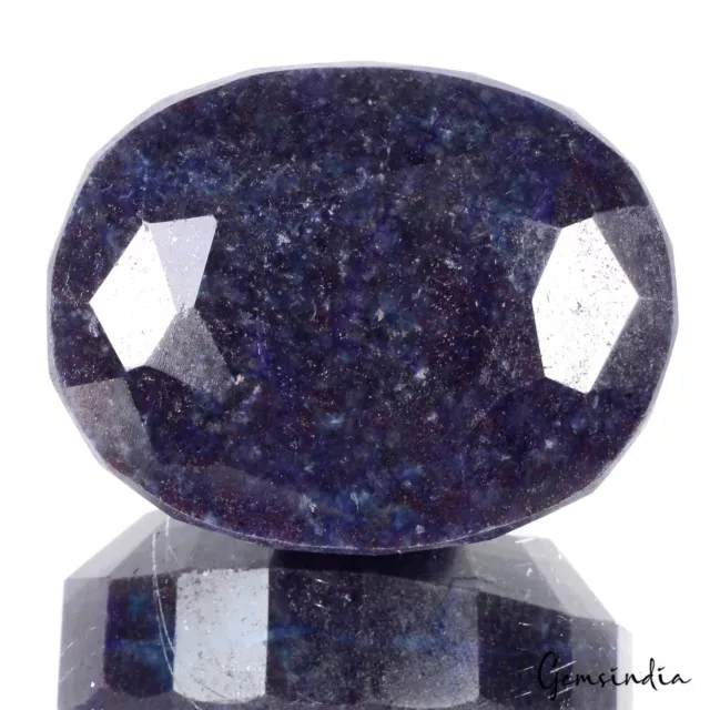 1100 Cts Natural Madagascar Dark Blue Sapphire Oval Faceted Huge Size Loose Gem