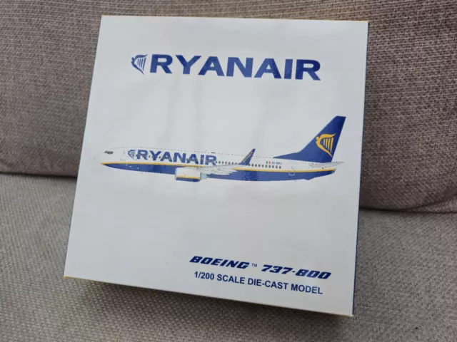 1:200 1/200 Rare Gemini Ryanair Boeing 737-800 EI-DPJ Diecast Model