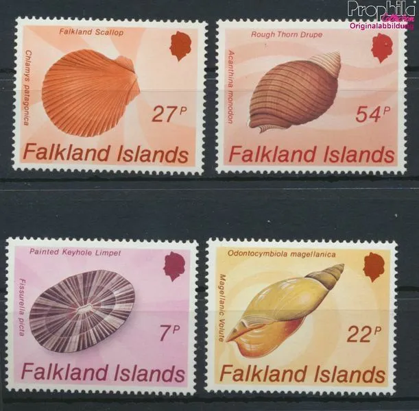 Briefmarken Falklandinseln 1986 Mi 440-443 (kompl.Ausg.) postfrisch Fische(94380