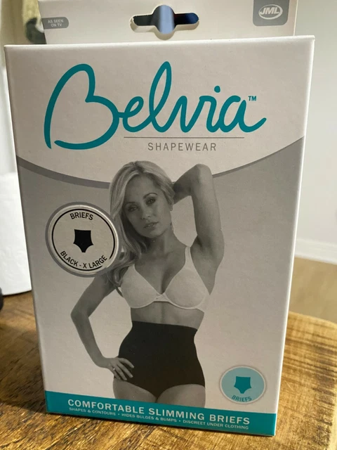 JML BELVIA SHAPEWEAR Slimming Shorts - Black or Beige - 4 Sizes