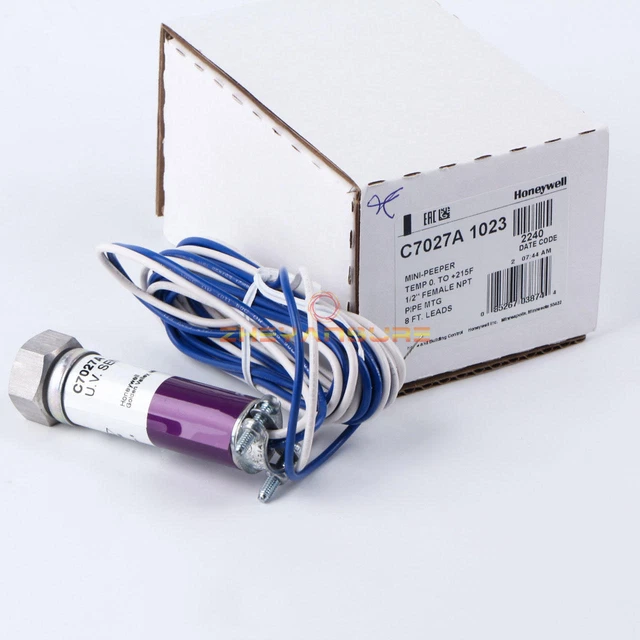Honeywell C7027A 1023 C7027A1023 Rilevatore di fiamma bruciatore U.V. Sensore