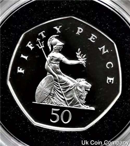 Royal Mint Proof 50p Fifty Pence Britannia Coins Choose Year